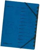 Herlitz Ordnungsmappe Quality mit 12 Fächern für A4 in Schwarz oder Blau - Bild 1