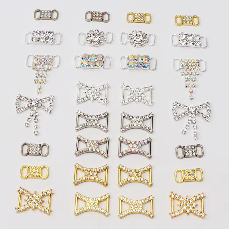 Charms Metallschnalle, Diamant, Strass, Unisex - Bild 1