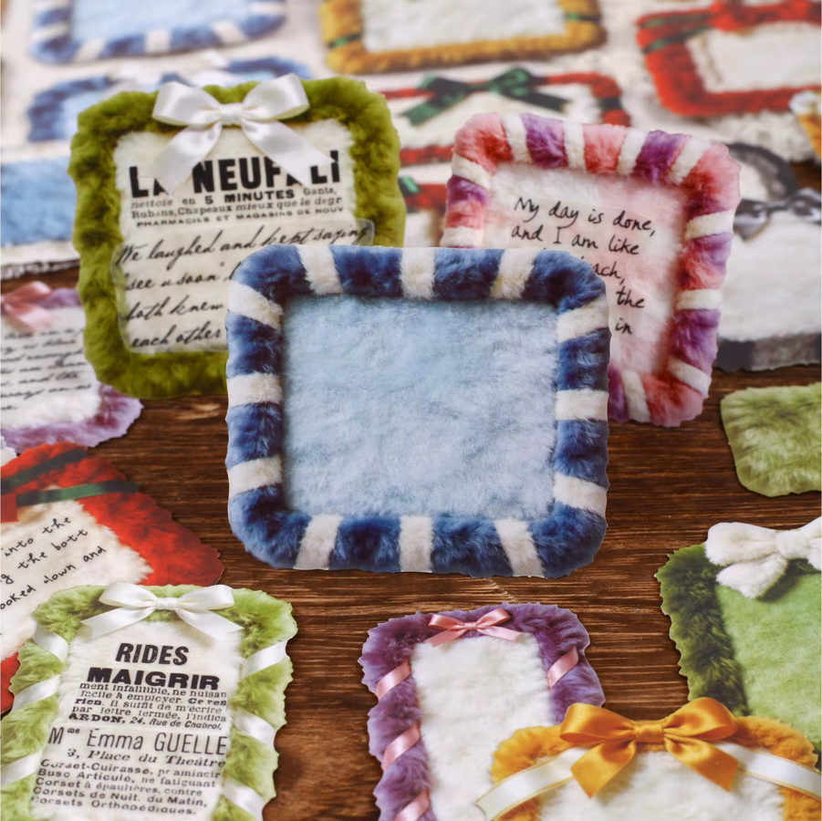 20 Stück Fluffy Ernie Kawaii selbstklebende dekorative Aufkleber in Multicolour für DIY Tagebuch und Scrapbooking - Bild 4