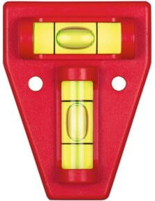 BMI Kreuzwasserwaage in Rot aus Kunststoff mit 60 mm Breite - Bild 1