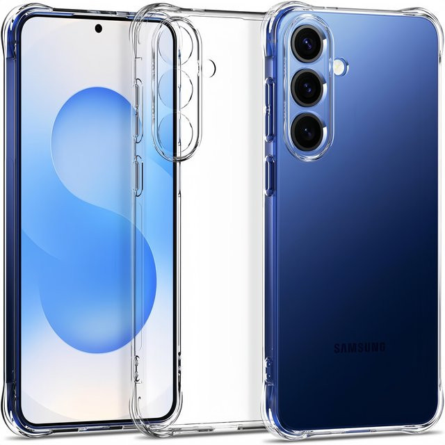 Stoßfeste und transparente TPU-Handyhülle für dein Samsung Galaxy S25 FE - Bild 1