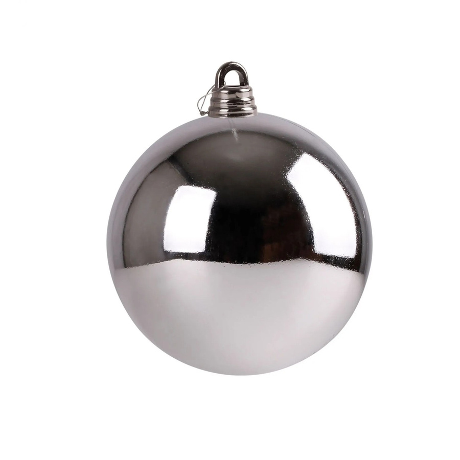 Lex Christbaumkugel Silber Glänzend Durchmesser: 25 cm - Bild 2
