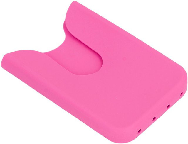 Bogged Bag Handyhalter aus Silikon in Rosa - Bild 1
