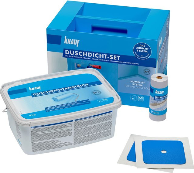 Knauf Duschdicht-Set blau flexibel - Bild 1