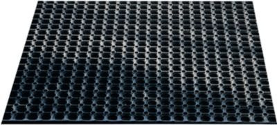 Miltex EAZY CARE SCRUB Gummi-Ringmatte, schwarz, B: 120 cm, T: 80 cm, H: 2 cm - Bild 1
