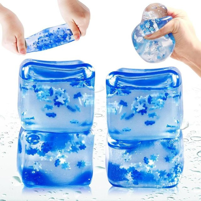 Yiran bag Squishy Eiswürfel Stressball Spielzeug - Bild 1
