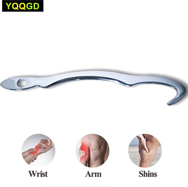YQQGD Gua Sha Schaber aus Edelstahl, Unisex - Bild 1