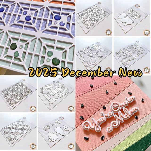 Weihnachtsstanzform Pinguin für DIY-Grußkarten, Tagebücher und Scrapbooking-Dekorationen 2025 - Bild 1