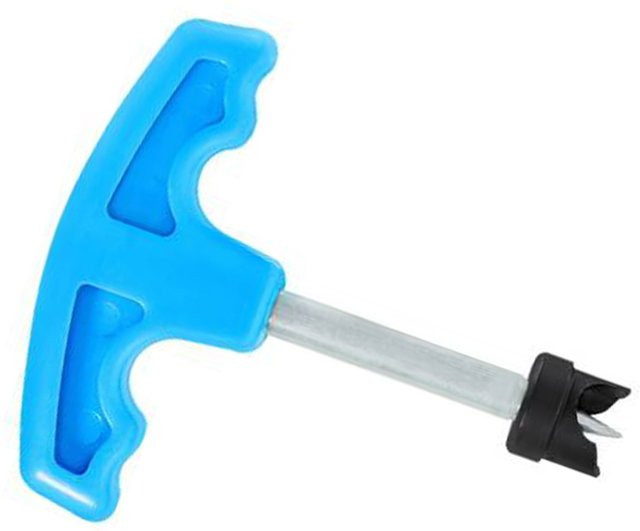 DAZZLEEX 16mm Lochöffner-Werkzeug für PE-Rohre mit T-Griff in Blau - Bild 1