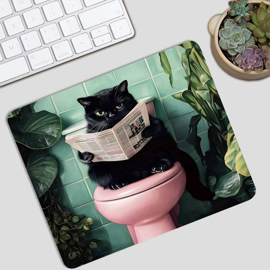 Rastar Gaming-Mauspad mit Katzen-Cartoon-Design in Multicolour - Bild 6