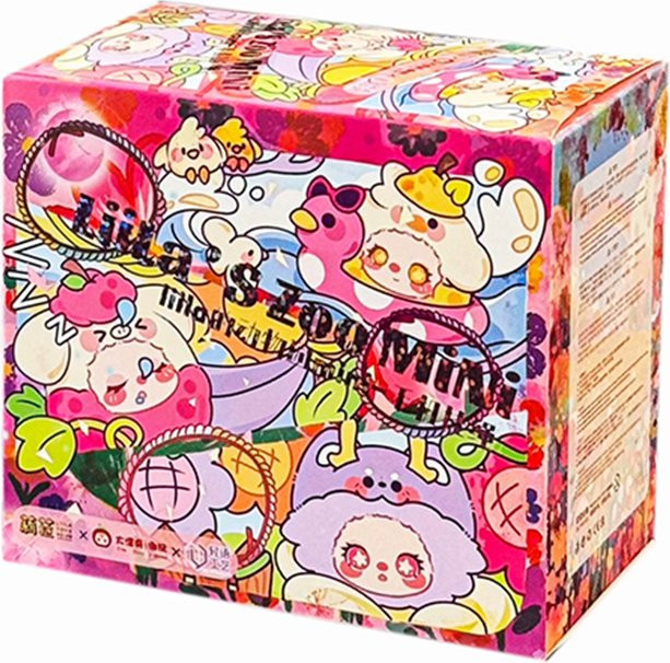 52TOYS Liila Zoo Animal Plüschtier-Lanyard, Handy-Anhänger, Blindbox - Bild 1