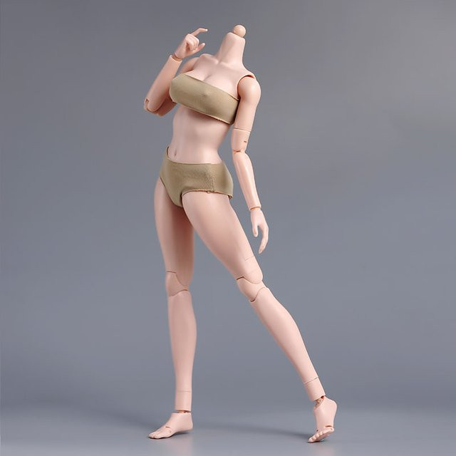 MAK Actionfigur-Puppe, 1/6 Maßstab, Weiß, Silikon, Einzelfigur - Bild 1