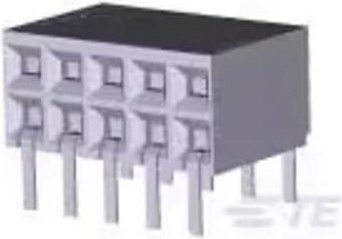 TE Connectivity Buchsenleiste Standard 146140-4 Schwarz - Bild 1