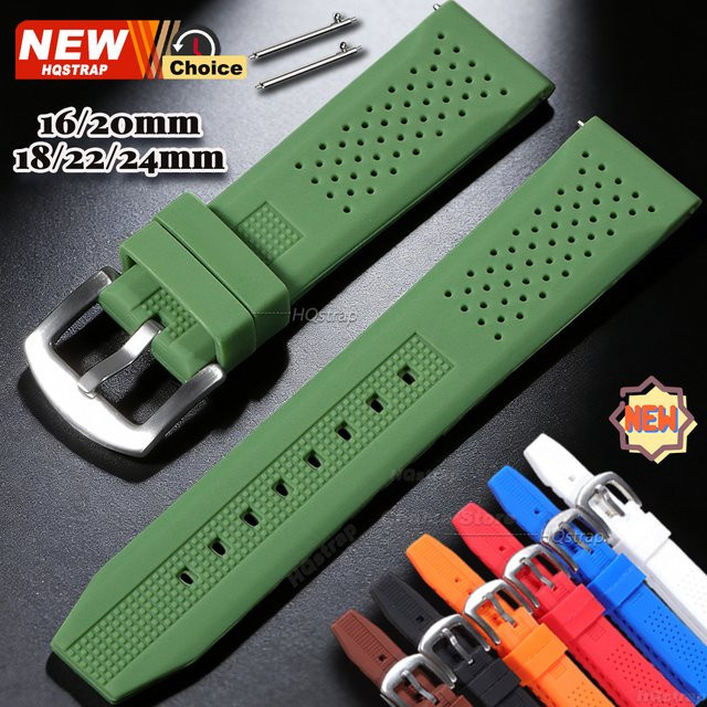 HQstrap Uhrenarmband Silikon, Unisex, Schnellverschluss - Bild 1