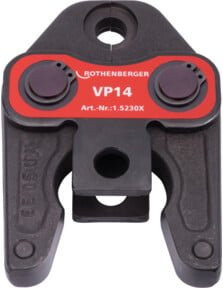 Rothenberger Pressbacke Standard VP14 aus Stahl in Schwarz - Bild 1