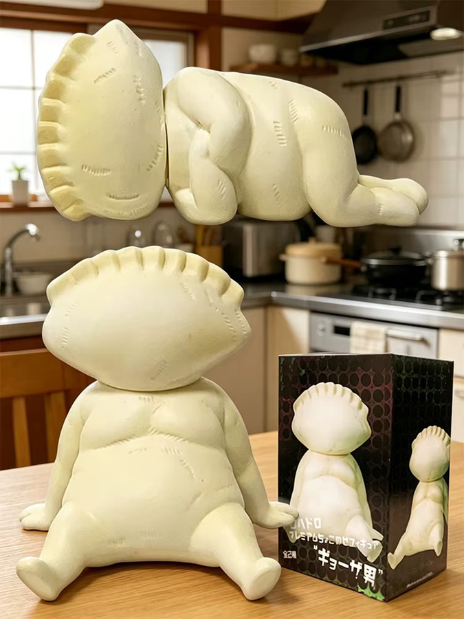 Bandai Dorohedoro Gyoza-Figur, Anime Gyoza Otoko Puppe, Kunststoff - Bild 5