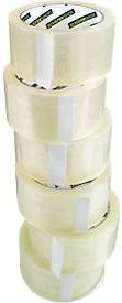 Schäfer Shop Select Packband aus PP-Folie, transparent, 6 Rollen, Breite: 5 cm, Länge: 66 m - Bild 1