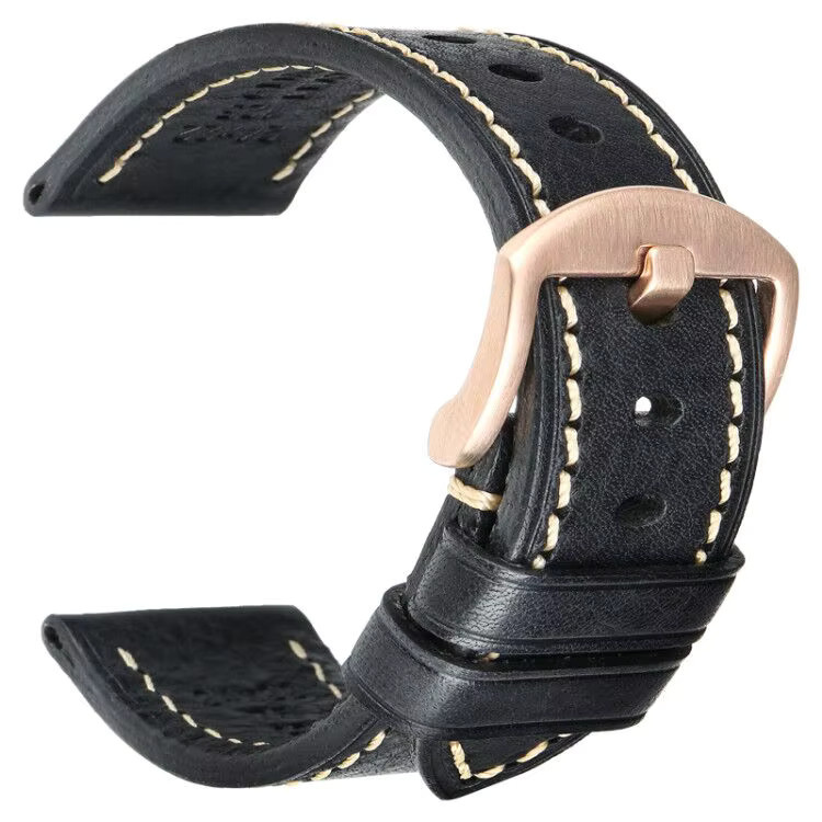 MAIKES Uhrenarmband Echtleder, Klassisch - Bild 4