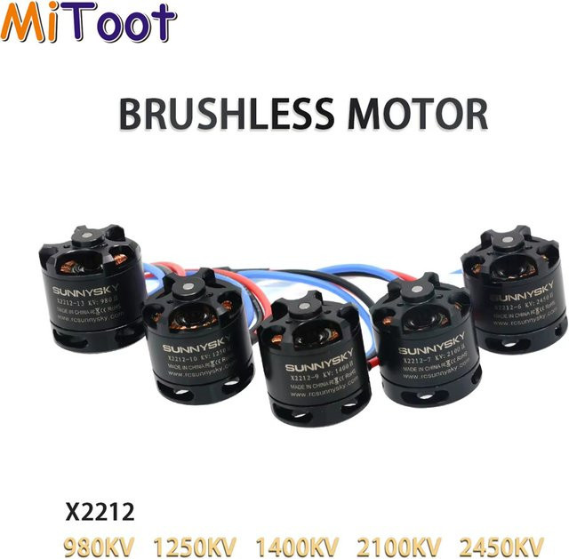 SUNNYSKY X2212 Bürstenloser Motor, Kurze Welle, für RC FPV Drohne Quad-Hexa Copter - Bild 1