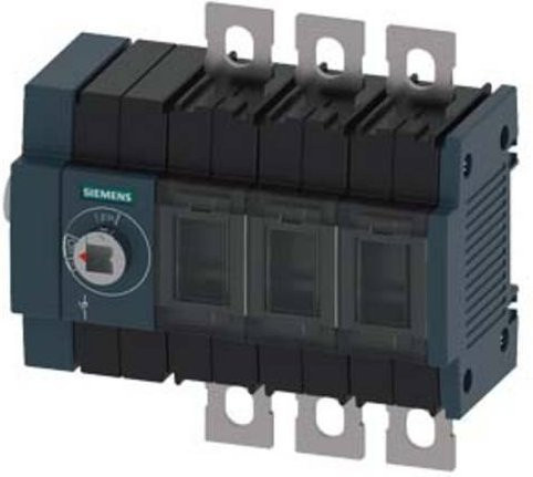 Siemens Lasttrennschalter 3polig 160A 3 Wechsler 690 V/AC grau 3KD34340NE100 - Bild 1