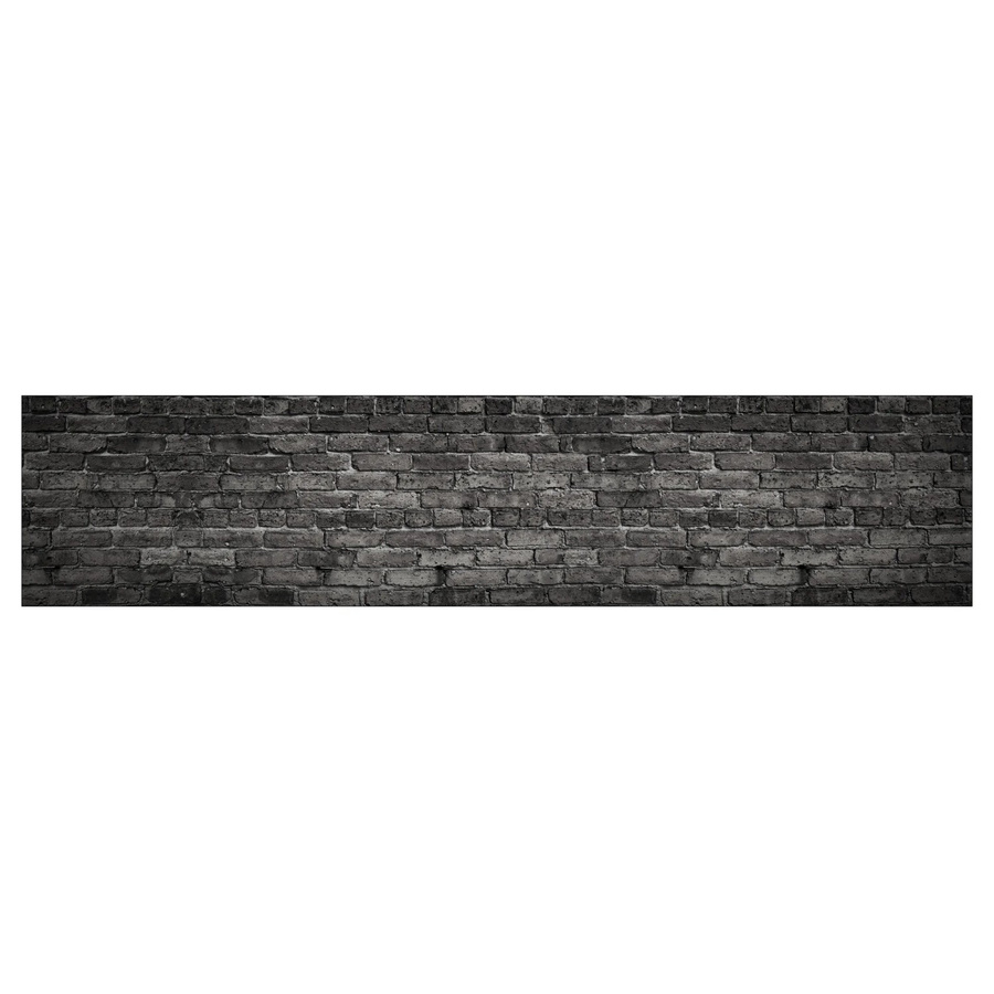MySpotti Küchenrückwand Profix Cucina in Stein-Optik Anthrazit und Schwarz mit Aluminium-Abschluss B/H: 270 x 60 cm - Bild 2