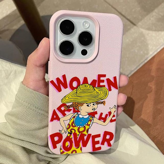 Pippi Langstrumpf Handyhülle für Samsung Galaxy A-Serie in Pink - Bild 1