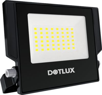 Dotlux LED-Strahler FLOOReco 30 W, 4000 K, IP66, schwarz, B/H/T: 120 x 75 x 10 cm - Bild 1
