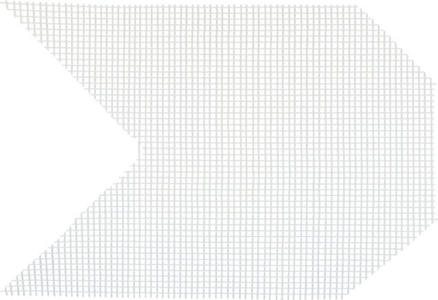 Dalsys Diagonal-Armierung in Weiß mit 200g/m² und 7 x 7mm Maschenweite, B/T/H: 100 x 40 x 33 cm - Bild 1