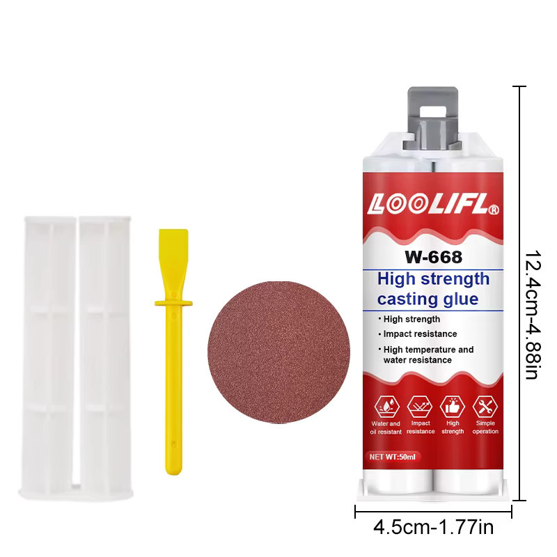LOOLIFL Allzweck-Reparaturkleber als wasserfester AB-Kleber und Metallreparaturpaste für Gussreparaturen - Bild 6