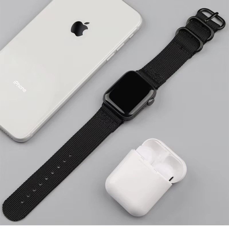 FashionThree Uhrenarmband Nylon, Unisex - Bild 3