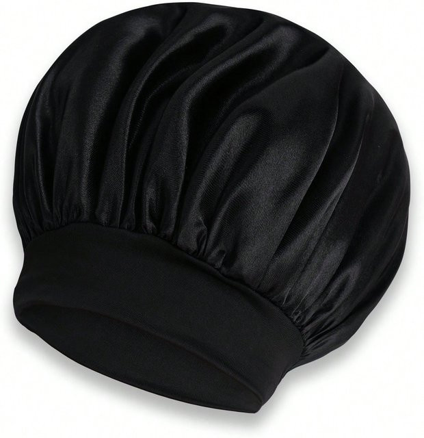 TianJinGeErLiShangMaoYouXianGongSi Seidenhaube, Schwarz, Damen - Bild 1