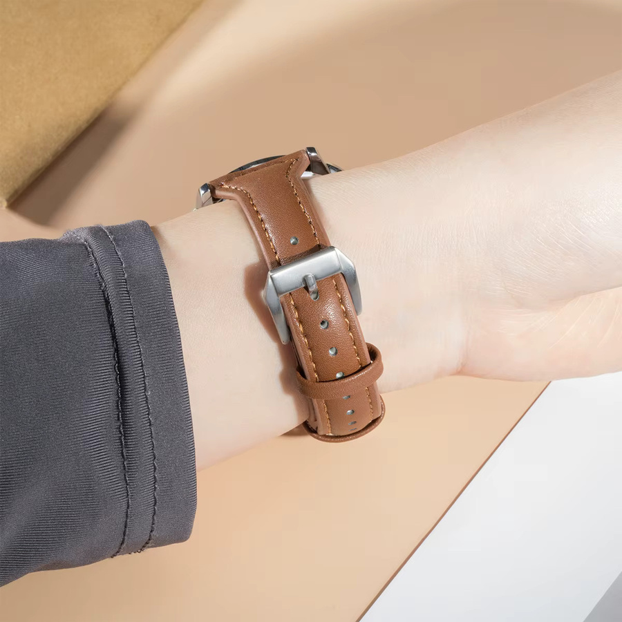 Geekthink Uhrenarmband Leder, Unisex - Bild 2