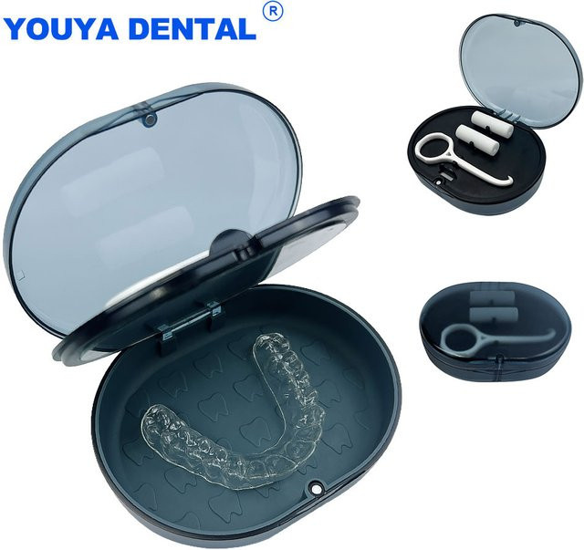 YOUYA DENTAL Aligner Case, Zahnschienen Organizer, Tragbar - Bild 1