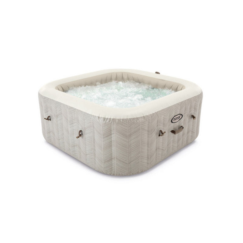 Intex PureSpa Whirlpool Chevron Deluxe Square, beige, Durchmesser: 211 cm, Höhe: 71 cm, 4 Sitzplätze - Bild 4