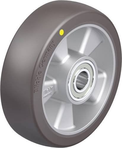 Blickle Schwerlast-Rad ALST 160/20K-AS in Grau mit Aluminium-Felge, Durchmesser: 160 mm, Tragfähigkeit: 580 kg - Bild 1
