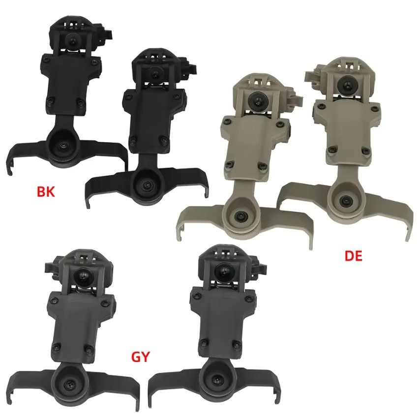 Ts TAC-SKY Headset Adapter für MSA Sordin taktische Kopfhörer, Farbe: Schwarz - Bild 2