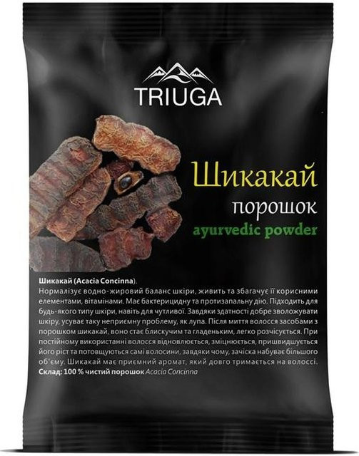 Triyuga Shikakai Puder, 50 g, Unisex - Bild 1