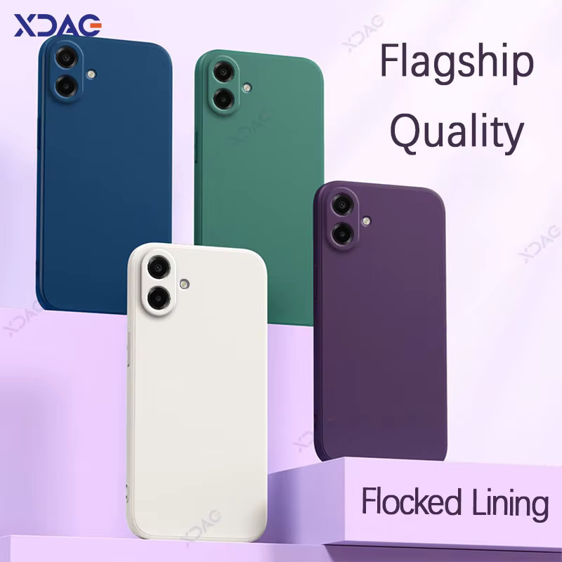 Samsung Handyhülle aus weichem Flüssigsilikon für A07 F07 M07 F70e M17e 4G 5G in Grün - Bild 4