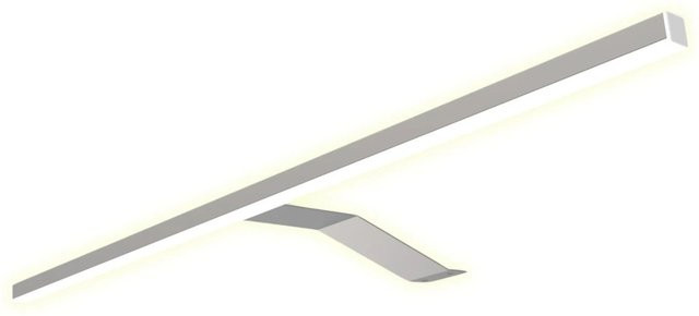 Kalb LED Aufbauleuchte aus Aluminium in Silbergrau, Warmweiß, B: 60,0 cm, H: 18,5 cm, T: 4,0 cm - Bild 1
