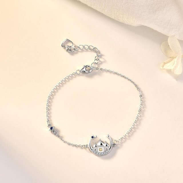 Allbestart Armband, 925 Sterling Silber, Damen, Star Moon Castle - Bild 1