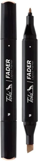 Toki Marker Fader Set mit 66 Farben in Baby Pink mit Brush und Chisel Spitze - Bild 1