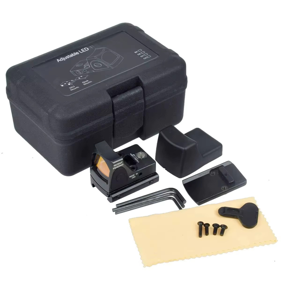 Trijicon RMR SRO Reflex Red Dot Visier für Pistolen und Gewehre mit 20mm Schiene in Schwarz - Bild 2