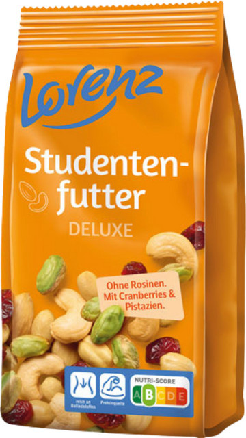 Lorenz Studentenfutter Deluxe ohne Rosinen 150 g - Bild 1