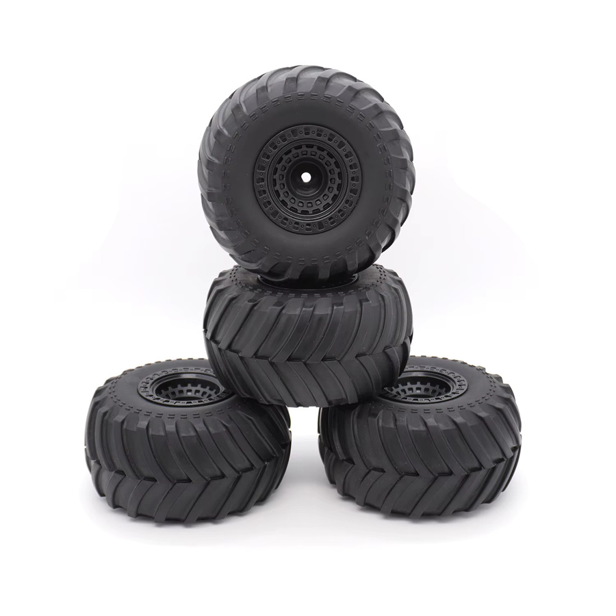 YSIDO RC Auto Rutschfeste Gummireifen, 4-teiliges Set, 92mm, 12mm HEX - Bild 2