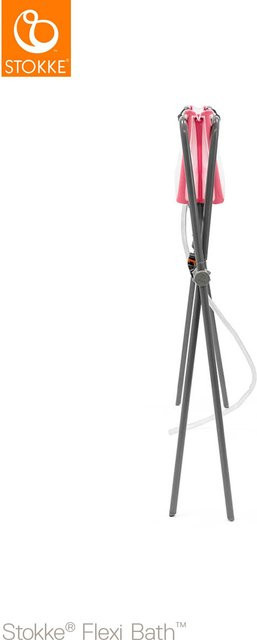 Stokke Flexibath Badewannenständer mit Stand grau, faltbar und rutschfest - Bild 1