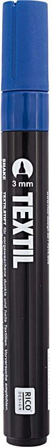 Rico Design Textilmarker für dunkle Stoffe in Blau - Bild 1