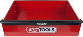 KS Tools RACINGline Schublade mit Kugel-Führung und Aufkleber, Rot, Höhe: 15,4 cm - Bild 1