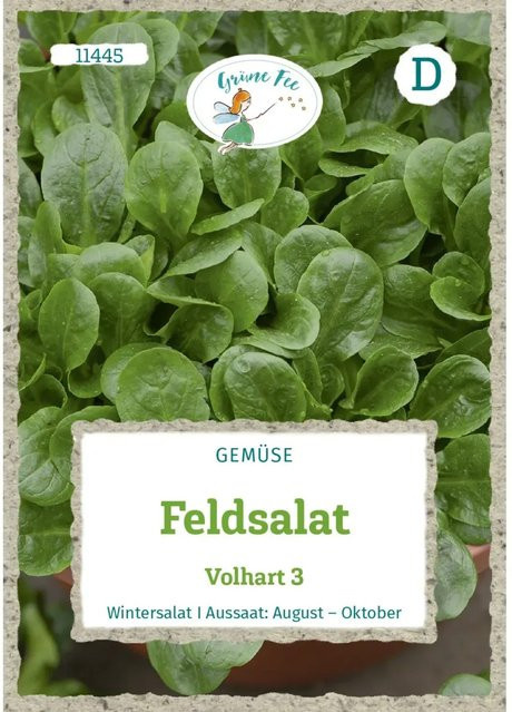 Grüne Fee Feldsalat Volhart Saatgut 300 g - Bild 1