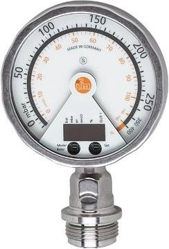 Ifm Electronic Drucksensor PG2798 mit M12 Anschluss, Messbereich -5 inH2O bis 100.4 inH2O, 1 Öffner, 1 Schließer, Analog - Bild 1
