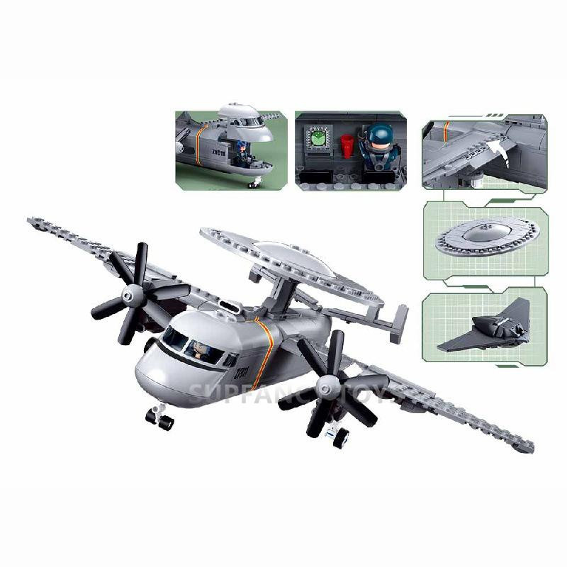 Sluban Frühwarnflugzeug 291-teiliges Set ab 3 Jahren - Bild 2